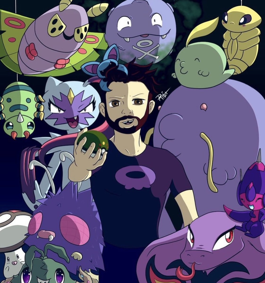 Dj_tipit's tweet photo. @wendy321rs First one is a couple years old now, if you can’t tell I’m a Pokémon nerd https://t.co/u4RyfhJx5Y