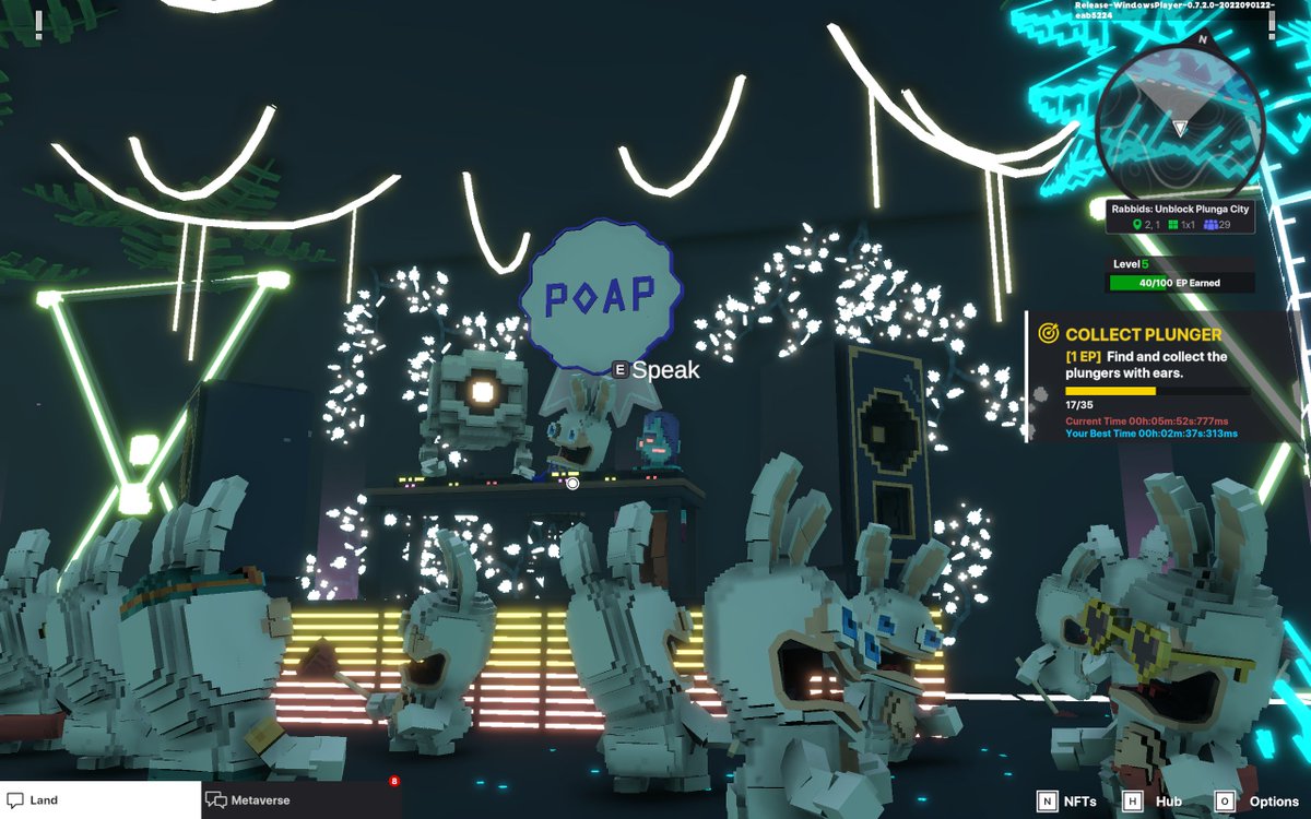 0xGambitNFT's tweet photo. @TheSandboxGame @RabbidsOfficial I just participated in the #SandboxAlphaS3Giveaway for a chance to win 500 SAND! Found the Disco Rabbid, check out my screenshot below!
👇 https://t.co/OmRCQIMWGj