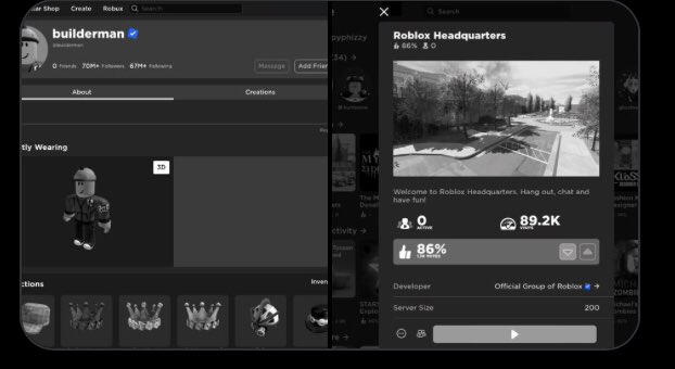 RobloxNews____'s tweet image. Introducing the Verified badge, a new way to identify notable and authentic creators on #Roblox!  This icon appear next to notable community members across the Avatar Shop, user and group profile pages, item and experience detail pages, and in search.
devforum.roblox.com/t/introducing-…