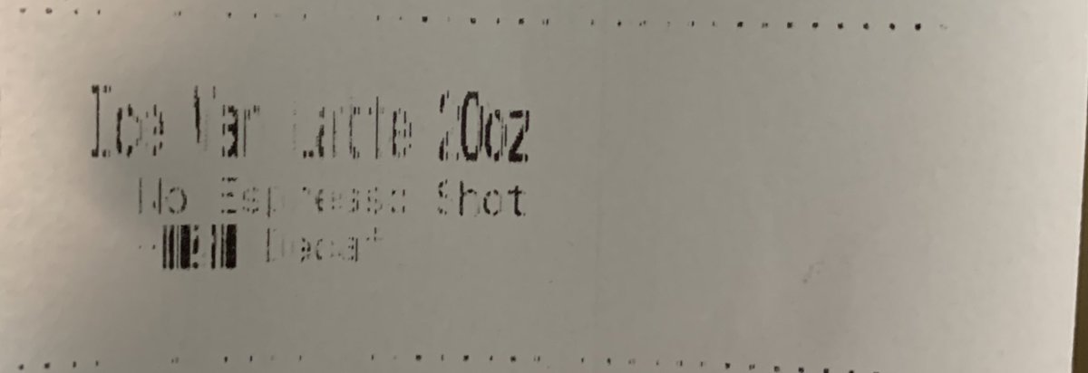 haleysoup's tweet photo. lol ordered a decaf iced vanilla latte from @panerabread. drove away only to realize i got an iced latte with “no espresso shot” aka vanilla milk. https://t.co/kcUSgdbd7y