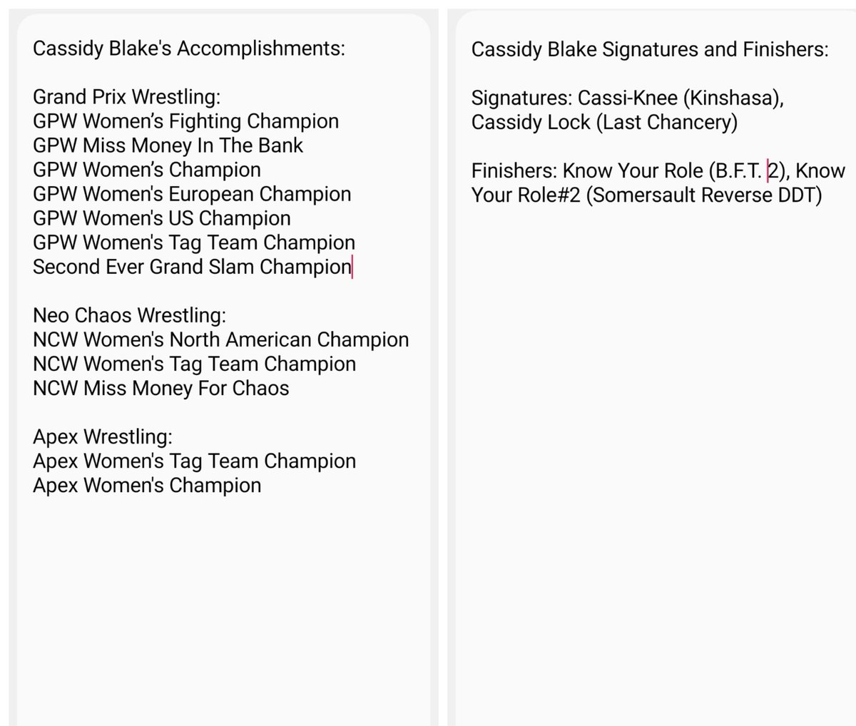 Cassidy Blake tweet media