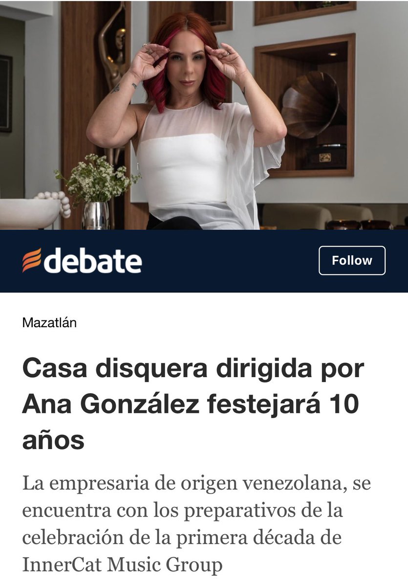 angelyrosich's tweet photo. #anagonzalez #anagonzalezempresaria #eldebatemexico #news #innercatmusic https://t.co/Mf4yGhFPXo