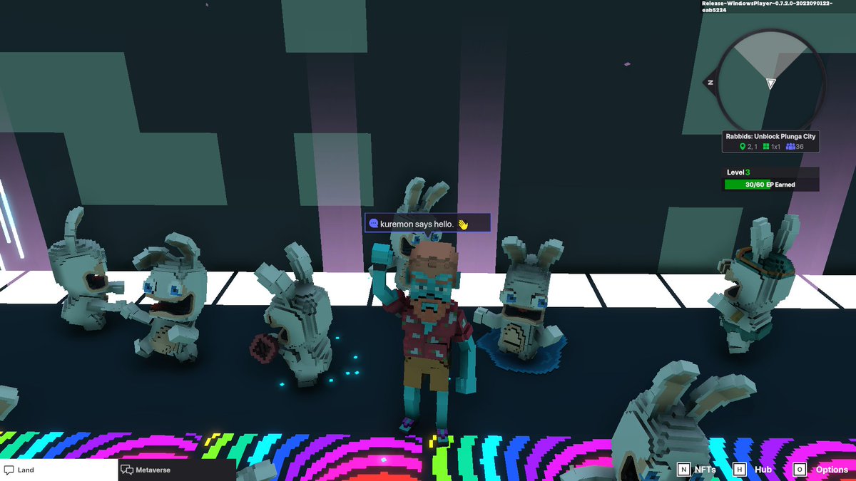 CryptoKuremon's tweet photo. @TheSandboxGame @RabbidsOfficial I just participated in the #SandboxAlphaS3Giveaway for a chance to win 500 SAND! Found the Disco Rabbid, check out my screenshot below!
👇 https://t.co/PgkFJ654eN