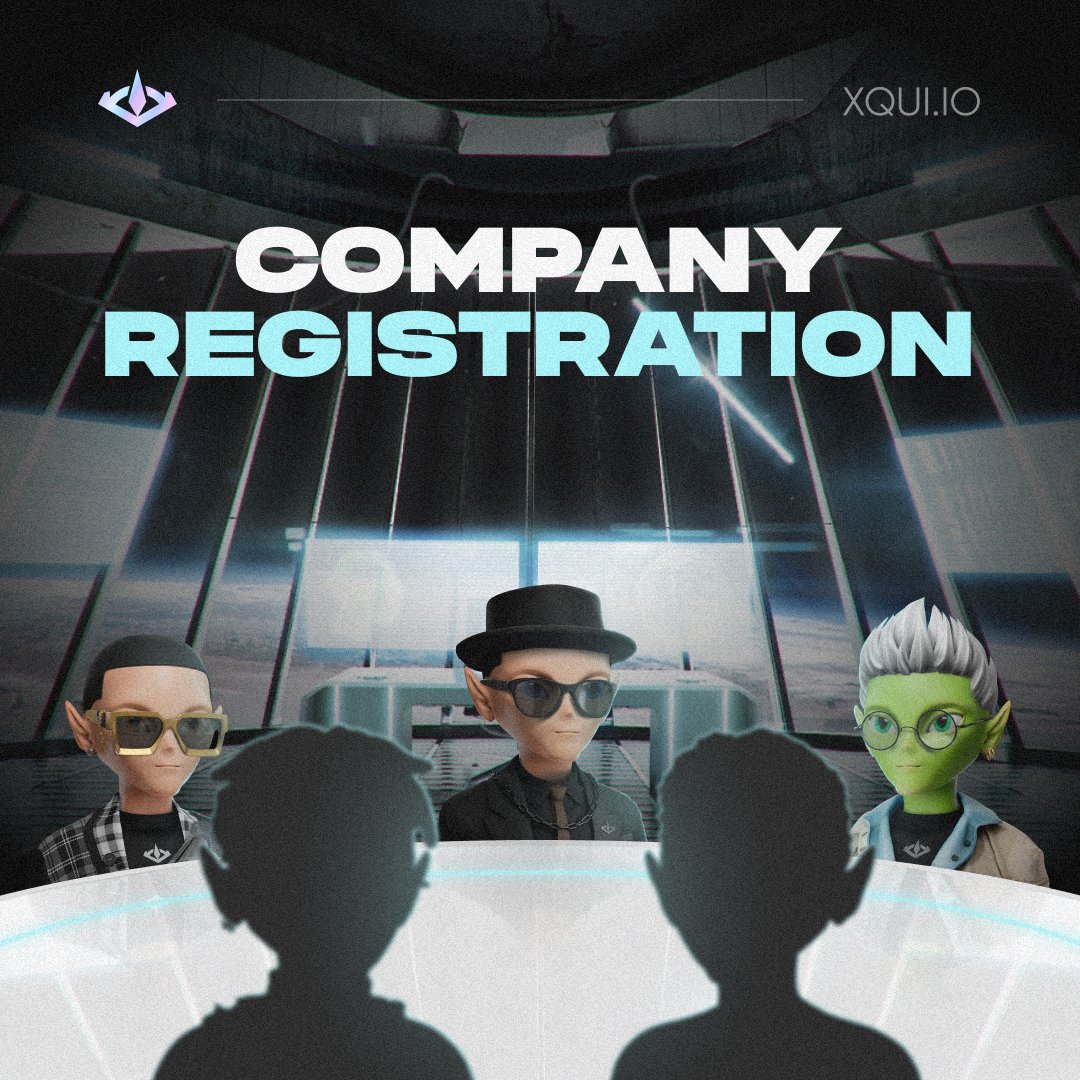 Great news for you XQUI Community!🔥

We’ve registered an official company of our #Lirderian Galaxy - XQUI INVESTMENTS LIMITED✅

This is an important stage for us, as it opens new opportunities for #XQUI ecosystem growth🪐

Join us👉 discord.gg/xqui