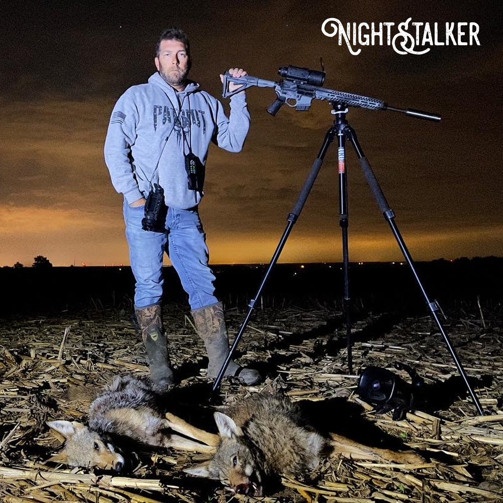 ICOtec1's tweet photo. ICOtec Prostaff Team Ohio - JD Piatt - 6/2/2022

This pair of Coyotes came to howls and mouse voles playing on the Night Stalker. 

#icotecnightstalker #predatorcontrol #DeadSerious

https://t.co/pR1FP5cWHT https://t.co/9JAEwtiH5s