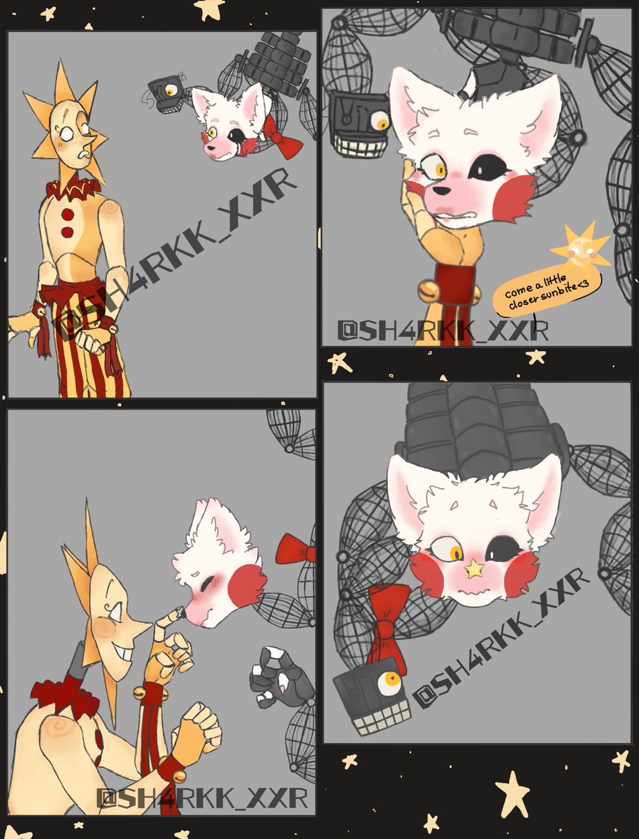 !!SUNNY AND MANGLEE¡¡<333
i love them so much<3
#sundrop #fnafsb #mangle #fnaf2 #sunrise