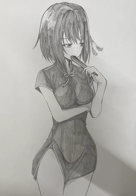 チャイナ服羽黒 