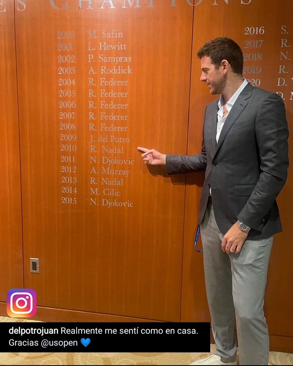 El <a href="/usopen/">US Open Tennis</a> siempre deja historias inolvidables como la de Carlos Alcaraz en esta edición 2022. Y vaya si lo sabe <a href="/delpotrojuan/">Juan M. del Potro</a> 🤩💜🎾