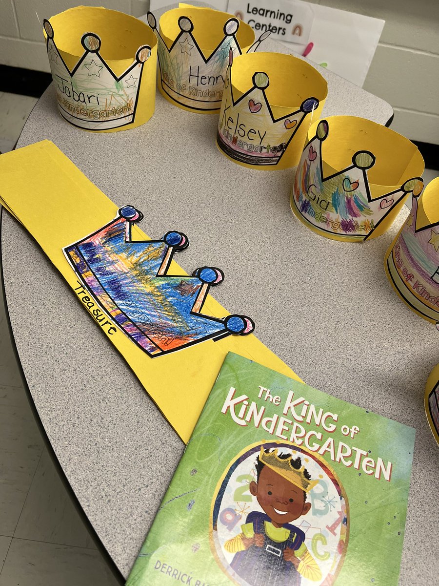 MsWarecki's tweet photo. Today we learned about all the fun things we get to learn and do in Kindergarten! We have so many class Kings and Queens! @StFrancisLondon https://t.co/MHpeuSRMsF