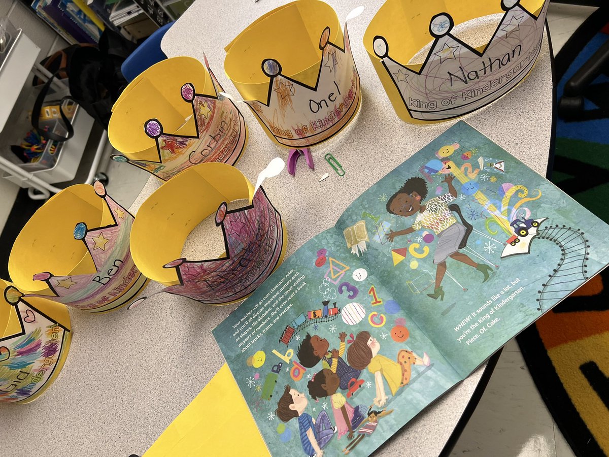 MsWarecki's tweet photo. Today we learned about all the fun things we get to learn and do in Kindergarten! We have so many class Kings and Queens! @StFrancisLondon https://t.co/MHpeuSRMsF