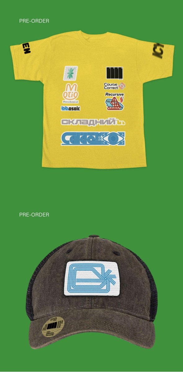 hello there is merch in the store now 🙂

ftrbnd.co/store

thanks for all the love on the music so far 💚