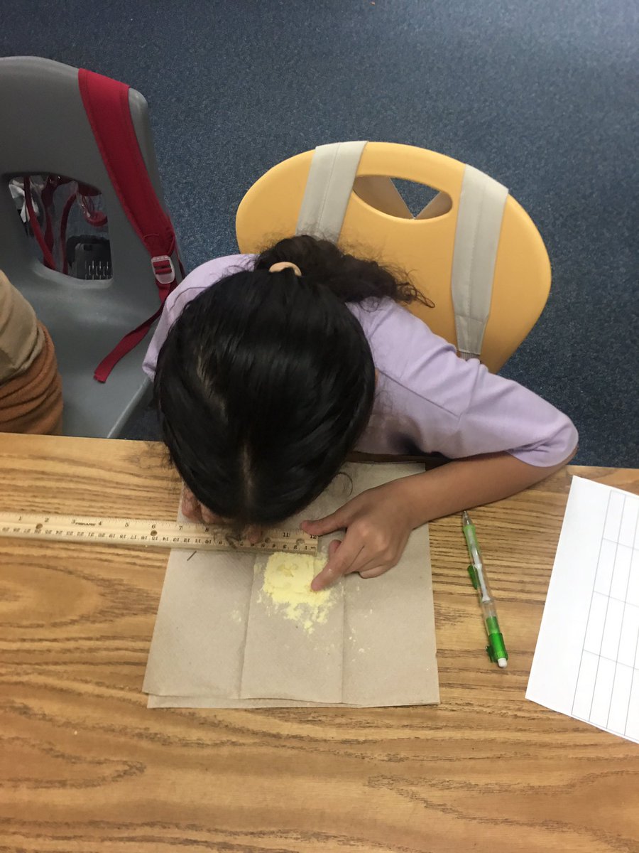 arlenetyndall's tweet photo. Learning how to use tools to observe and measure matter…we also learned how matter can become more dense and increase in mass when you add water to corn flour to make masa! @KirkElementary #CFISDSpirit #KirkCan #bringingsciencetolife #thirdgradescience https://t.co/sGFOn1mF6T