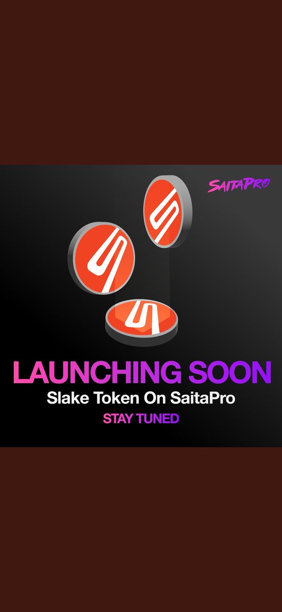 SuperDeAngelo1's tweet photo. #Slaketoken coming to #Saitapro the devs are really building something massive to the #Saitama ecosystem 🔥 🚀 🌙 exciting to see 👏 https://t.co/CbRtFGIX2A