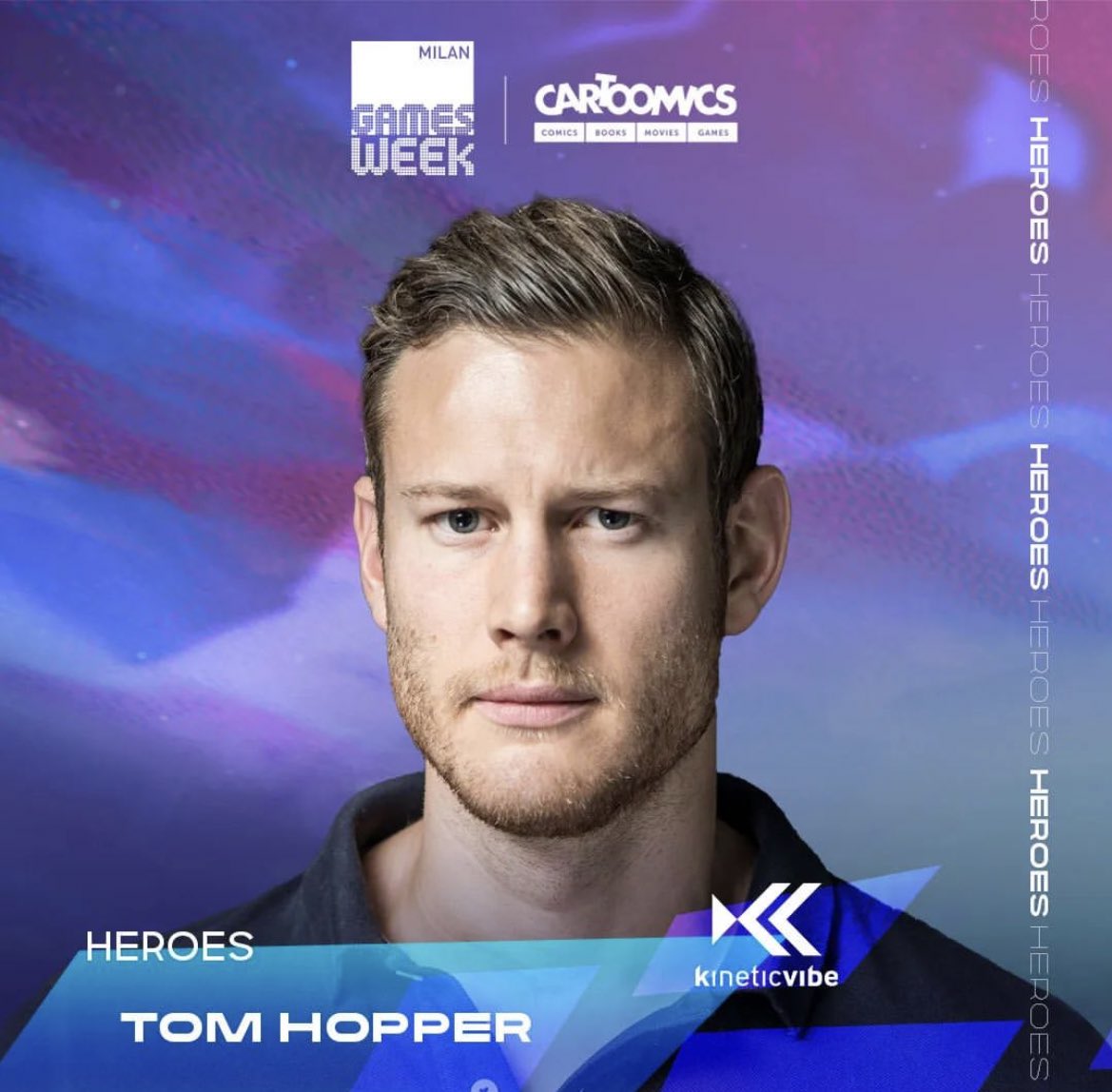 MerlinConParis's tweet photo. Tom Hopper was announced at the Milan Games Week !

Would you like to meet him in Paris ? ☺️ https://t.co/YjkoGLasVl