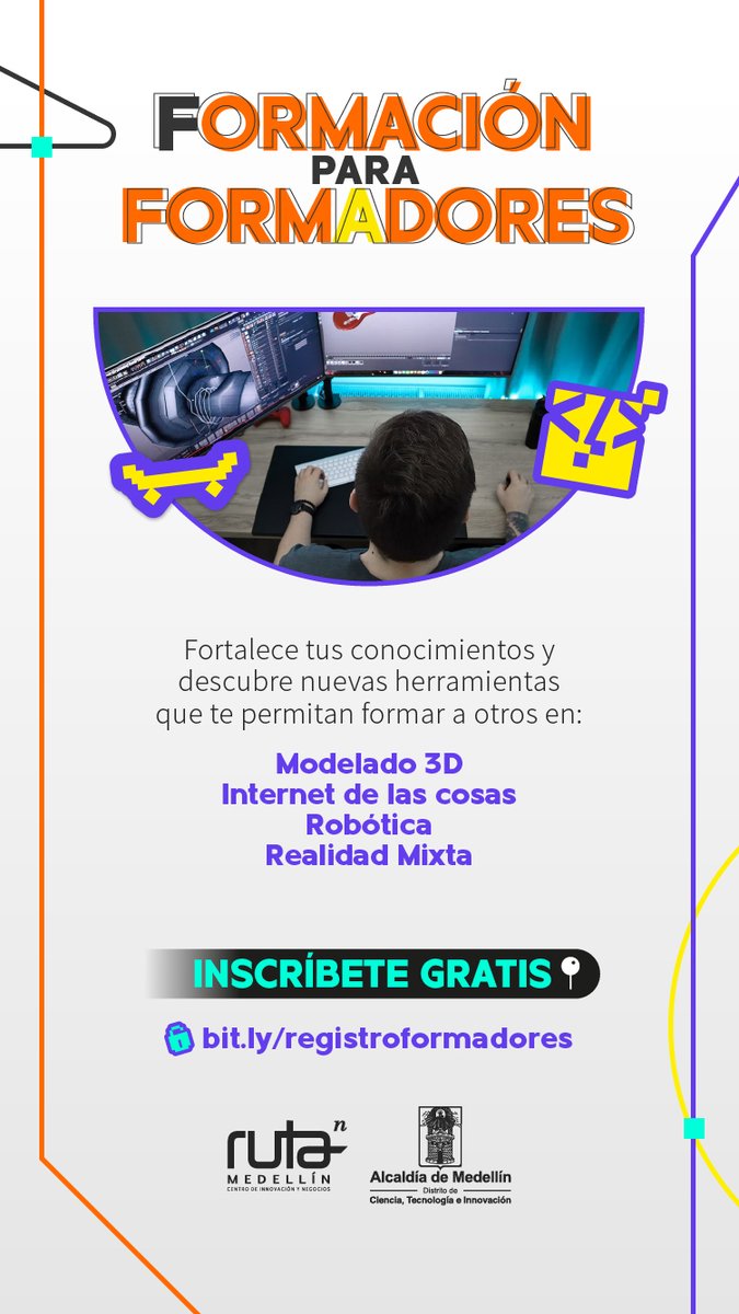 TecnoacademiaM's tweet photo. Formación para formadores. Inscríbete gratis en este link: https://t.co/QR5lwLRkmr https://t.co/RffTklYFcf