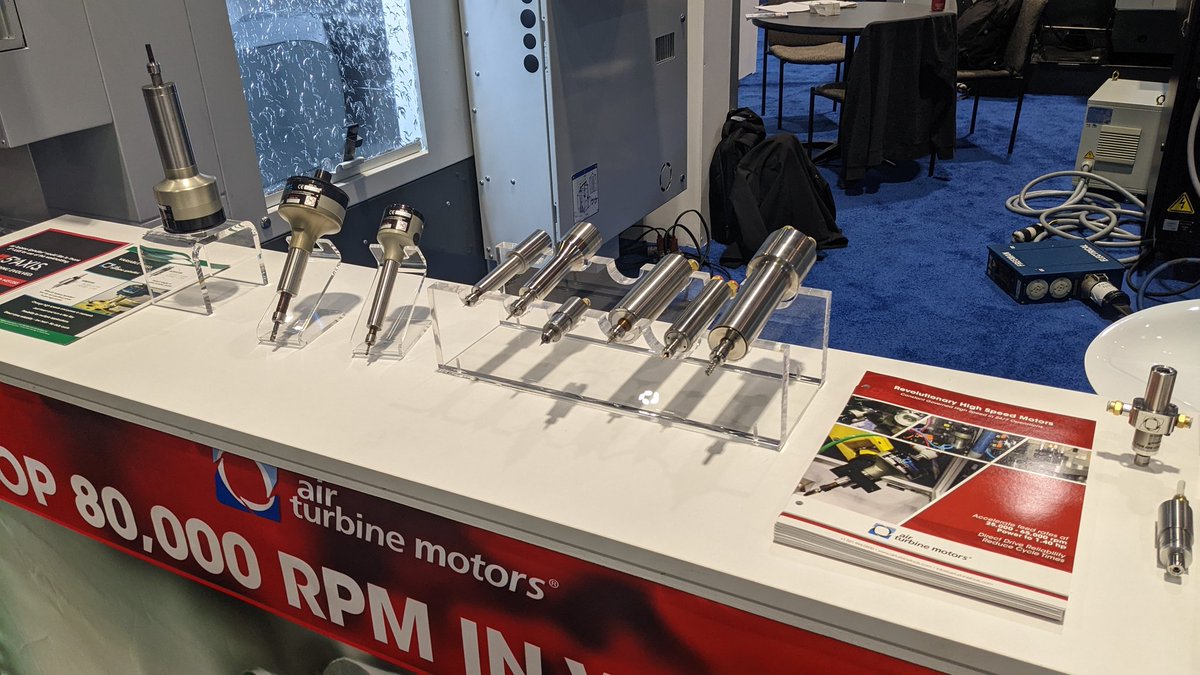 MMS_Eli's tweet photo. Got to talk with Simon Shane of @AirTurbineTools about some of their tooling. I love the chocolate business card! https://t.co/n1H9wel0hq