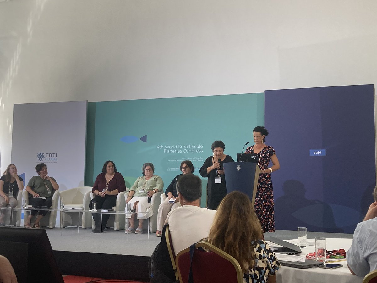 Super excited to be at the “4th world conference of small-scale fisheries", taking place in Malta, with the theme "imagine the (un)imaginable". 
Day 1 Inspiring and thought provoking plenary session - Imagine Gender Equity
#4wsfc <a href="/MCASTmt/">MCAST</a> <a href="/MulleresSalgada/">Mulleres Salgadas</a> #smallscalefisheries