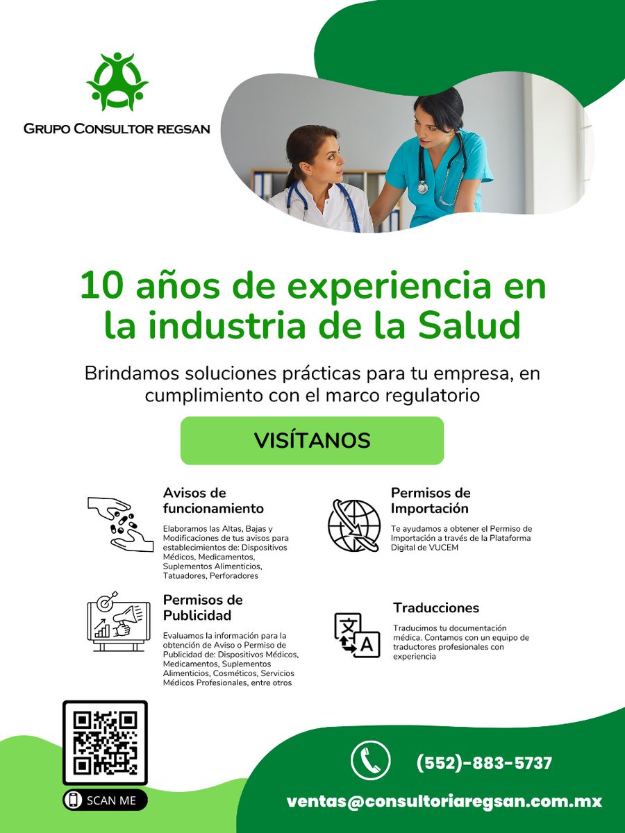 GrupoRegsan's tweet photo. CONSULTORIA REGSAN tu mejor opción https://t.co/yHX16sXM9a