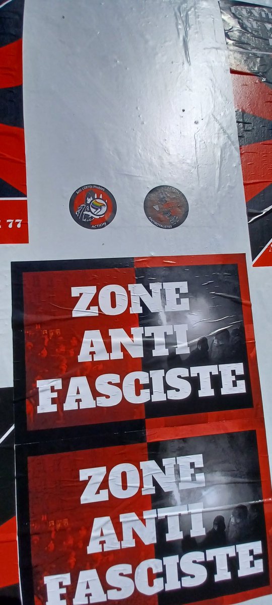 Asso_Antifa77's tweet photo. Nouvelle sortie collage aujourd'hui.
Face à l'extrême droite, face aux réactionnaires la seule solution tenir le terrain.
Matériel disponible ici https://t.co/YqgamDxUzk
#77antifa #afa77 #antifa https://t.co/2yZkSZhYUg