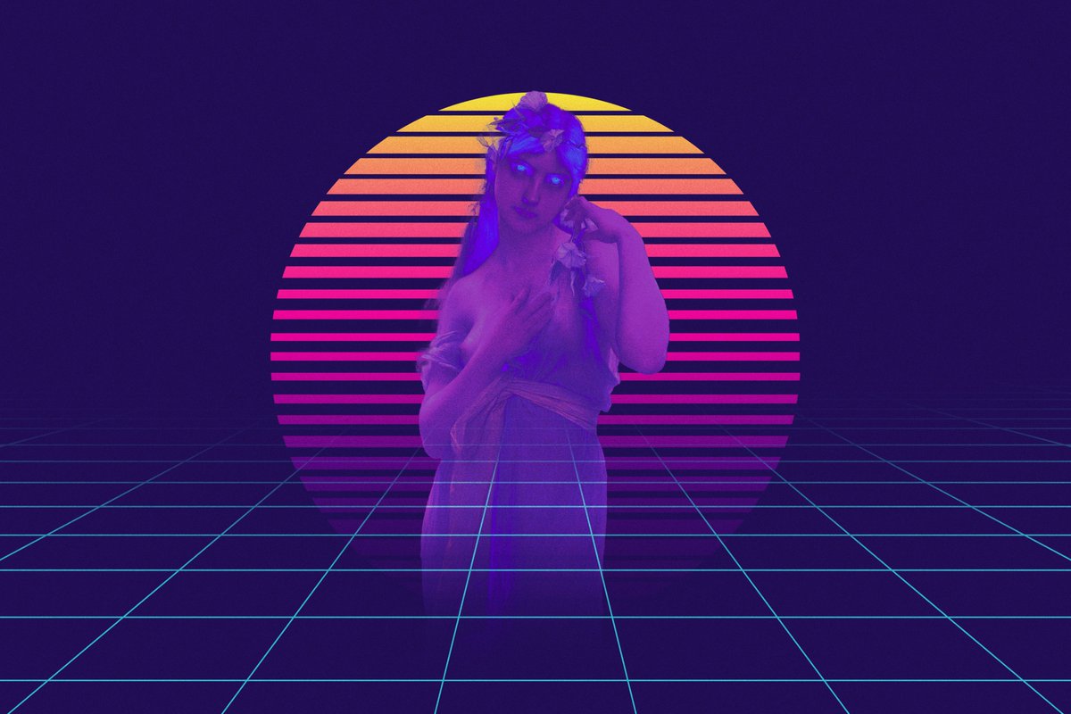 "Sunrise 3000" 1/1
Original painting: Morning Glory, Lefebvre- 1879
--30% of all sales go to breast cancer charities-- 
#nfts #nft #nftart #nftcommunity #nftcollector #nftartist #rarenft #breastcancer #charity