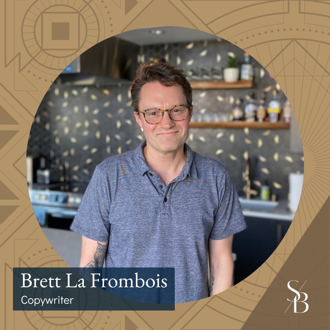 Stephan_Brady's tweet photo. We are so excited to introduce our new Copywriter, Brett La Frombois! He comes to S/B with 20+ years of copywriting experience, both in-house and on the agency side. 

Welcome to S/B, Brett! https://t.co/Pu3UdAxcPG