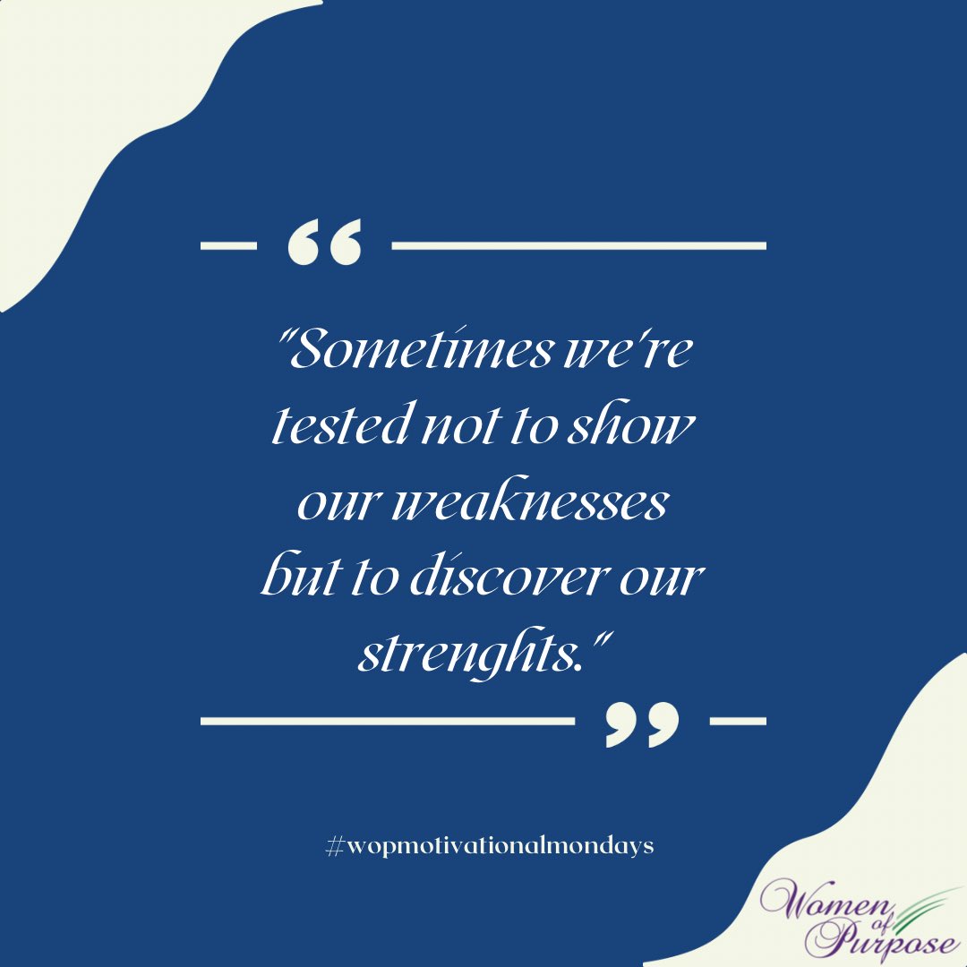 Hello LU! We hope that you all begin the week with a great start!!! We want to remind you all that “Sometimes we’re tested not to show our weaknesses but to discover our strengths!” Please remember that being uncomfortable only better helps us grow into who we are meant to be!!