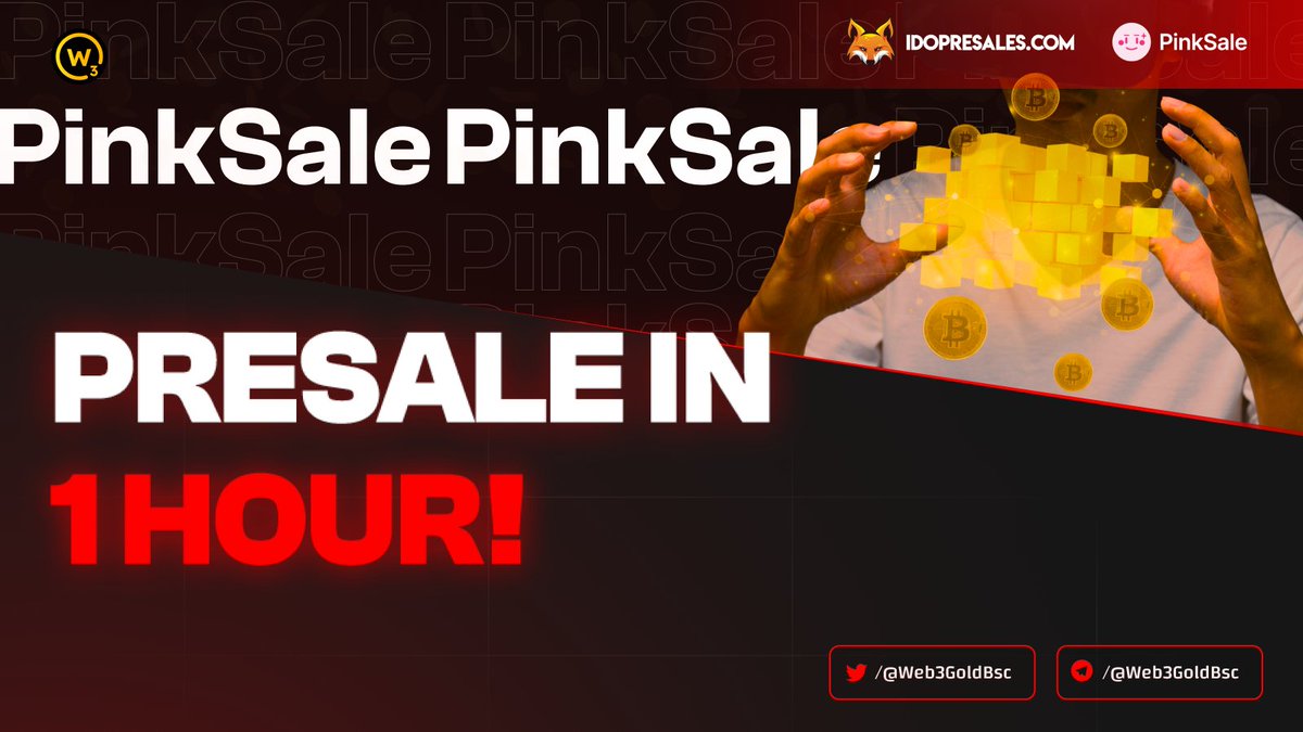Presale In Just 1 Hour! 🏆

Web3Gold - Rediscover Value Of Gold!

🔸 Presale: pinksale.finance/launchpad/0x7b…