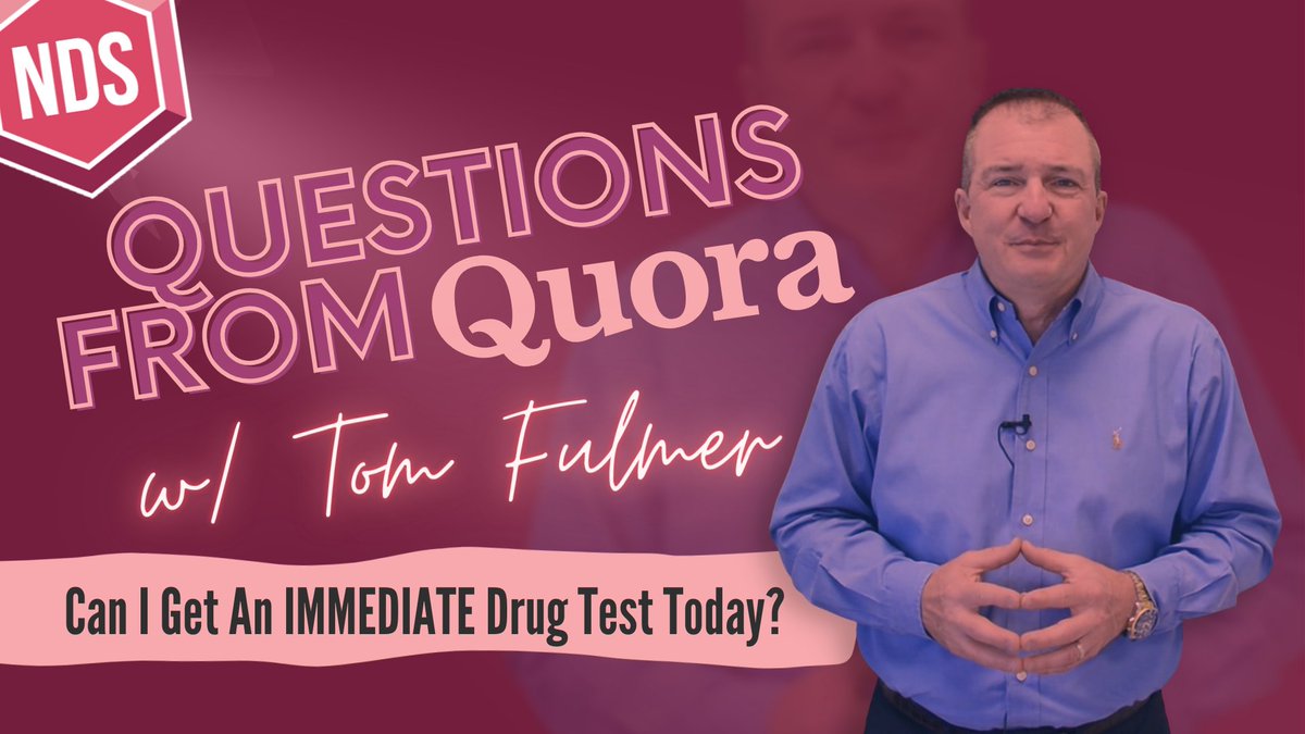 Drug_Screening's tweet photo. Tom answers the question from Quora, "Can I get an immediate test today?" And shares important distinctions between immediate and instant testing.

WATCH: https://t.co/1lGlks71a6 https://t.co/gBlqIZQkUL