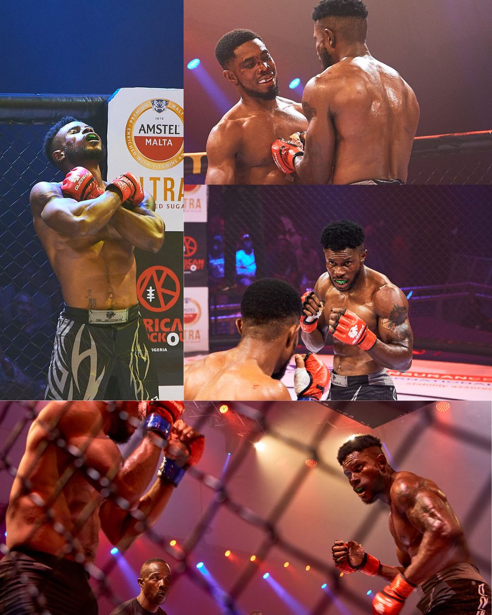 TheAKOShow's tweet photo. "Emmanuel 'Fearless Dragon' Osuji" and  "Richard 'Black Panther' Onem" gave us a classic match in our last show #FOFN2

Free Full Fight is now available in our YouTube. Click the link below

https://t.co/iKzyvmK3KL

#AKO #MMA #Nigeria #Lagos #Africa #KnockOut https://t.co/IWjKXxCzBk