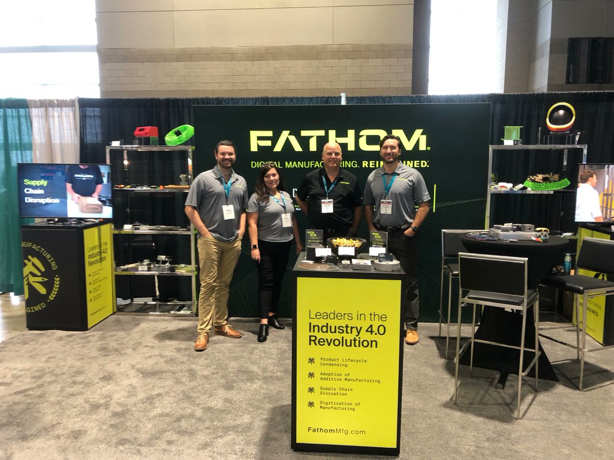 FathomMfg's tweet photo. It’s opening day at IMTS! We’re excited to be here showcasing our capabilities and meeting with customers this week. Come see us at booth 432520. We are ready to answer any questions you may have, talk about new or upcoming projects, and more!
#IMTS2022 #Chicago #Fathom https://t.co/TStaCnkCQa