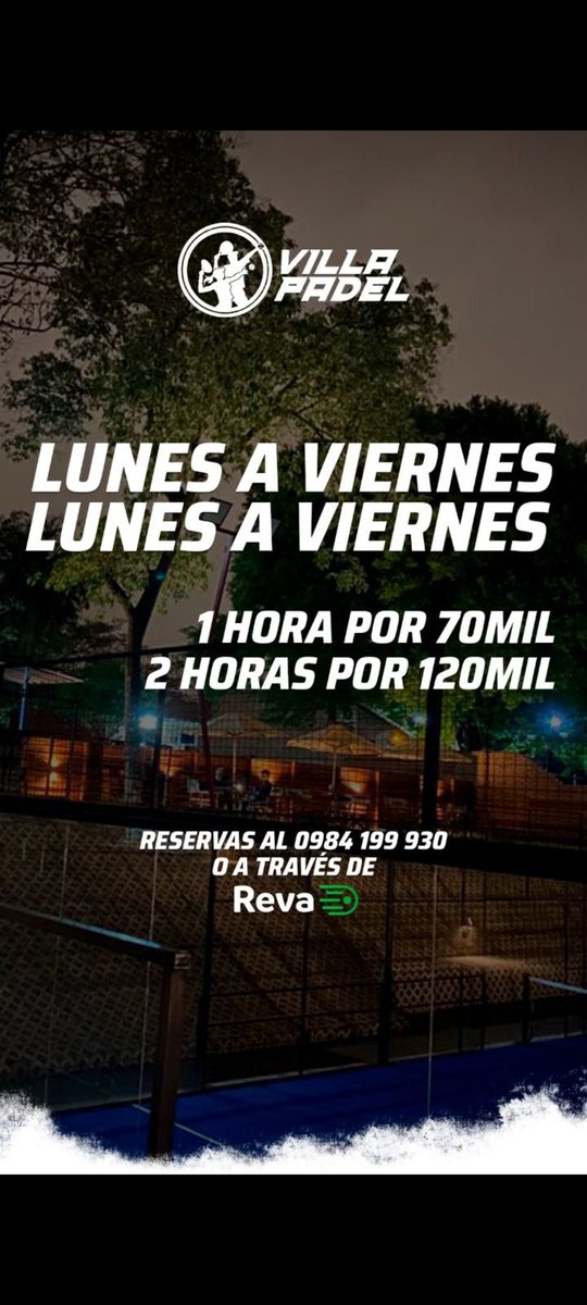 milkzanahoria's tweet photo. Lunes de jugador 🥵🎾 
Te esperamos hoy en @villapadelpy https://t.co/gkNlcPHyoz