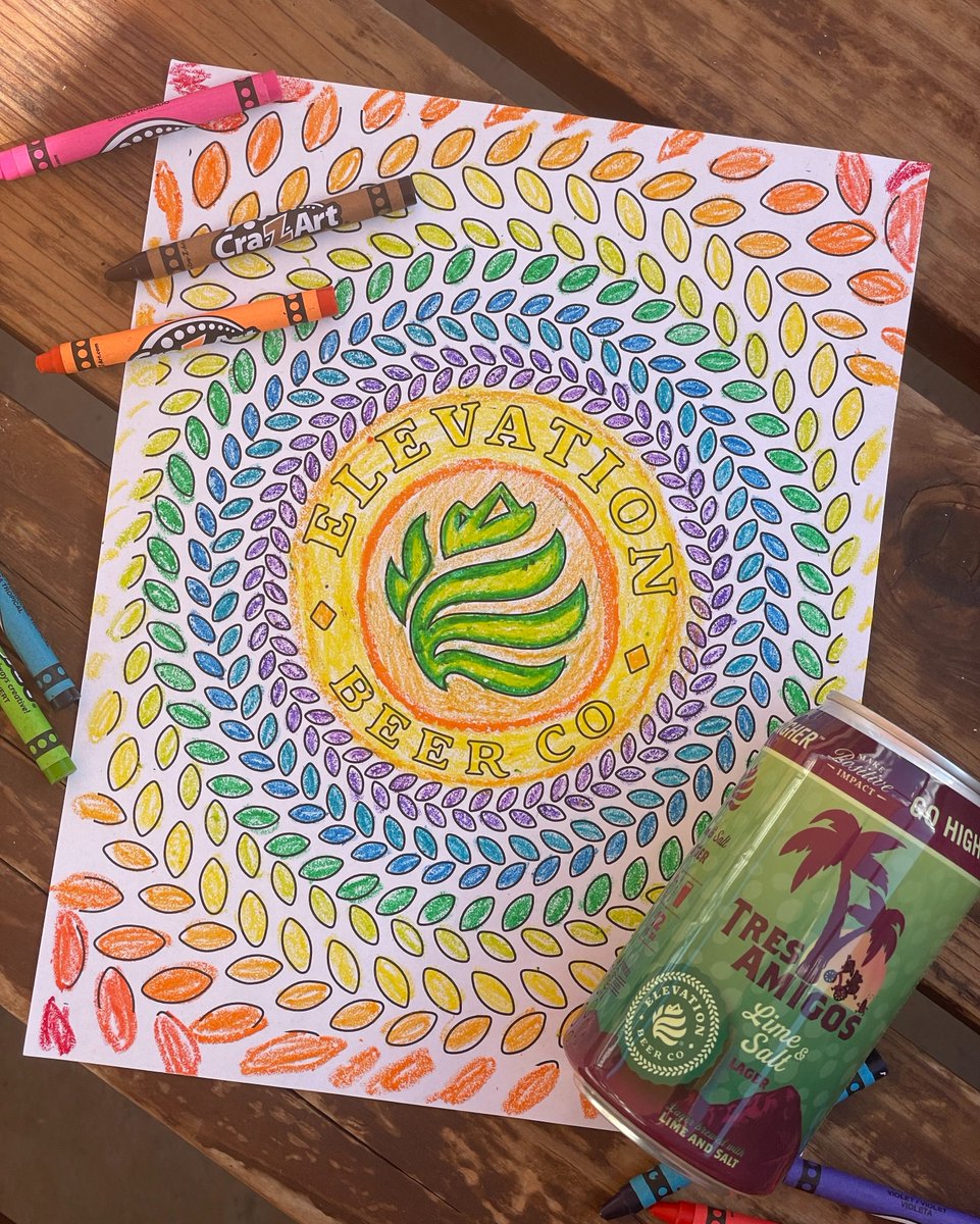 ElevationBeerCo's tweet photo. The Coloring Book Project
The cost of the RadCraft Industry Relief Coloring Book is about the cost of a craft beer on draft, by design๐
Will you "buy a beer" in honor of your favorite independent restaurant?
#elevationbeerco #supportsmallbusinesses #hopculture #keepbeerfun https://t.co/VagA9e3sB7