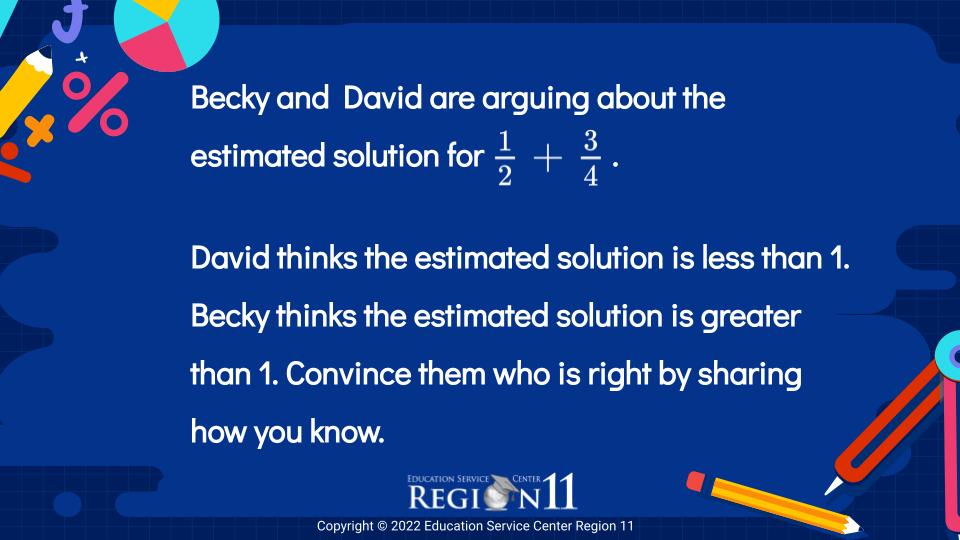 r11Math's tweet photo. Who is right? Becky or David? How do you know? #escregion11 @MinecraftMath @algeBRamirez @mamamath @NancyTrent4Math @MrsZeigler @wscarbrough06 @KelsieCanHelp @greenmathnerd https://t.co/M0PeDFo0oy