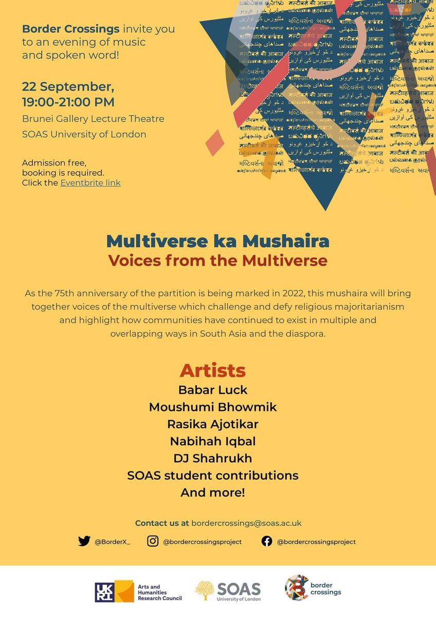 SOAS India Society tweet media