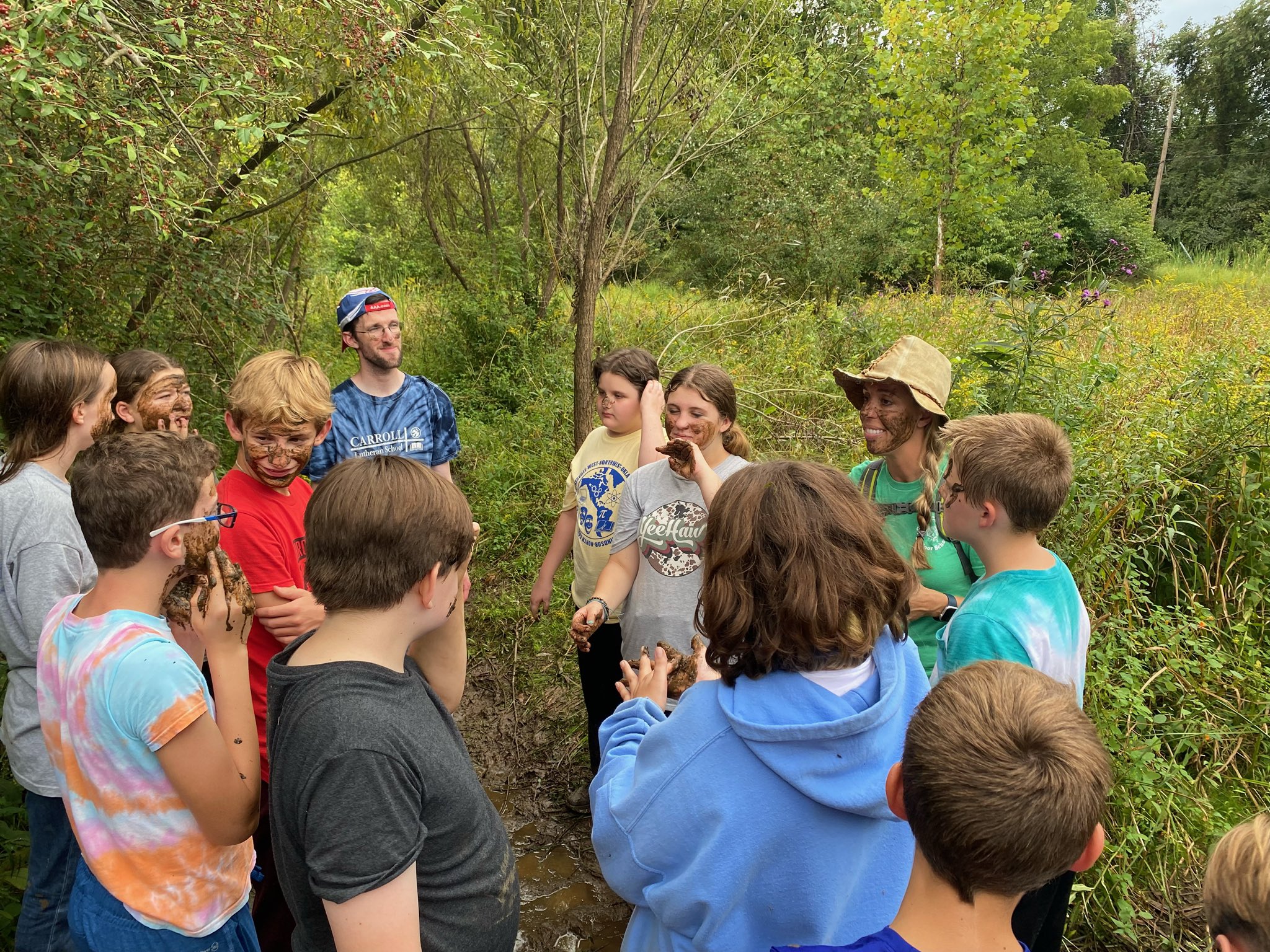 Carroll County Outdoor School on Twitter "First group of students in