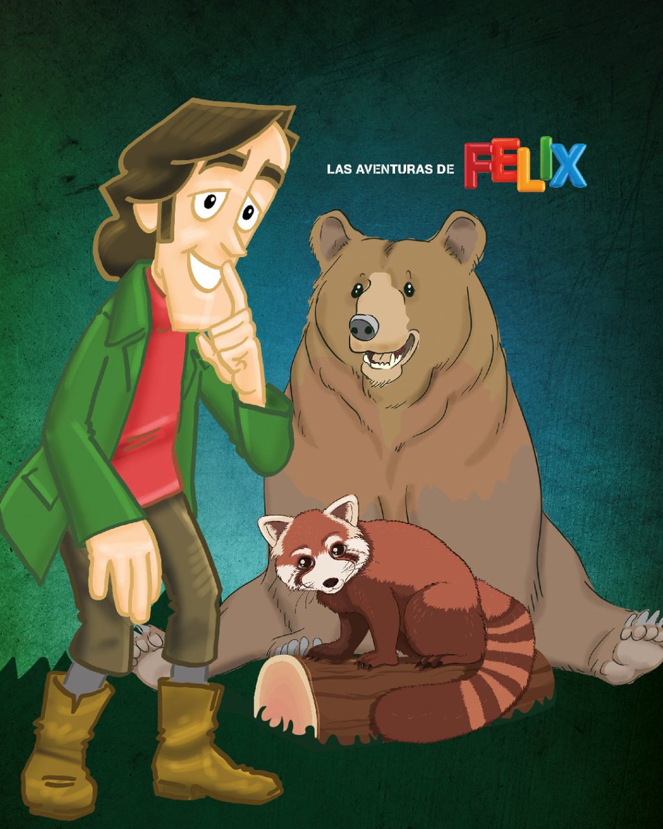 Boldletters_es's tweet photo. ¿Te gustaría compartir tu pasión por la naturaleza con tus hijos? Lee con ellos 'Las aventuras de Félix' Y sí, en la colección tenemos un libro sobre osos🐻 'De viaje con un oso'. Descubre esta aventura y muchas otras en: https://t.co/ulBkLSBts1 #boldletters https://t.co/IJhQDuQoC6