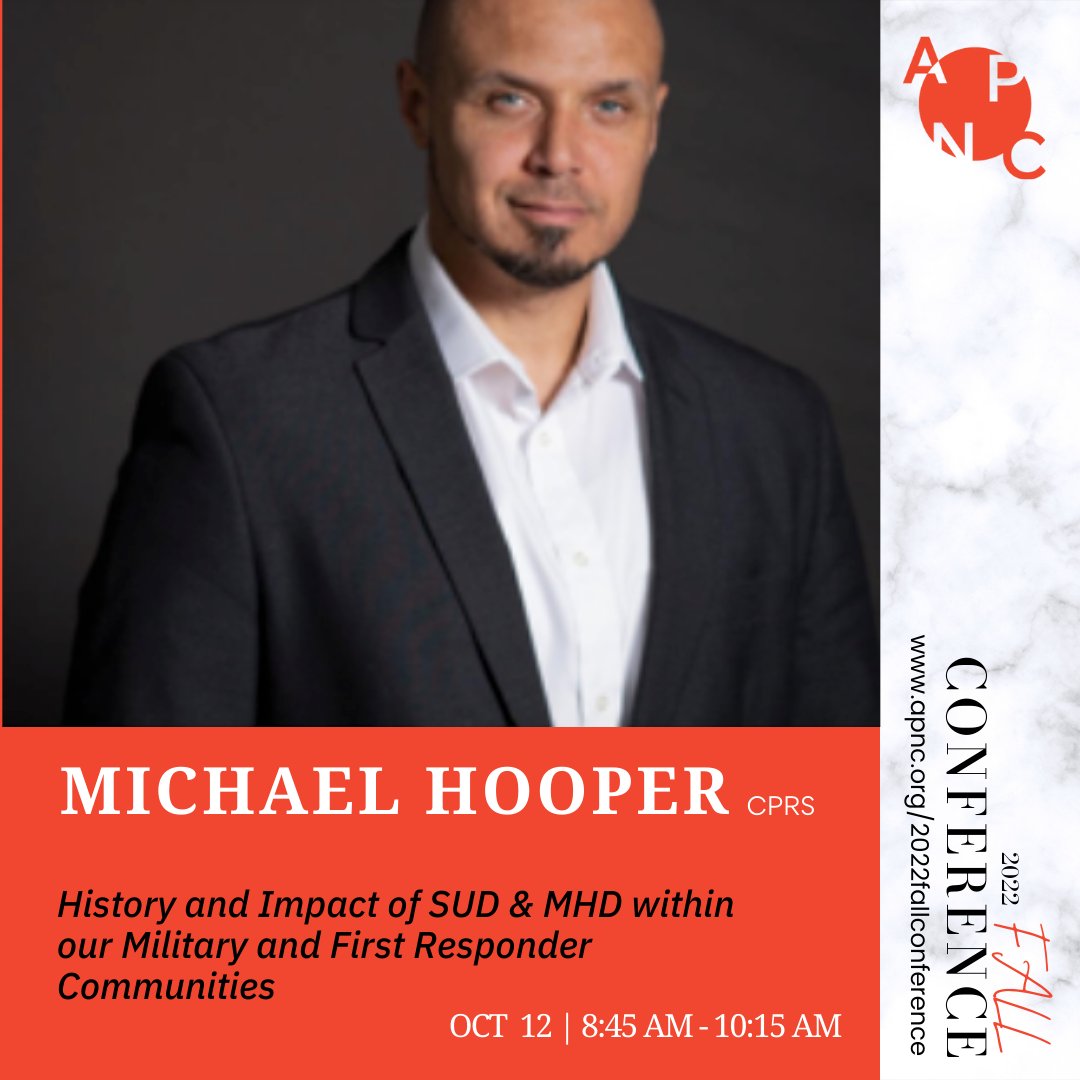 SMARTRecovery's tweet photo. Mike Hooper is still on the road sharing the #SMARTRecovery message. He will be speaking next at the @YourAPNC Conference on October 12th. His presentation about #Veterans & #FirstResponders is not to be missed.
https://t.co/k0ox4nzTFi
#lifebeyondaddiction #WhereIsSMART https://t.co/PEDgJDwqK0