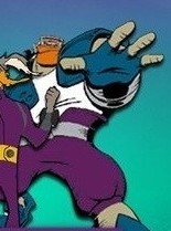 AbsoluteUnits_'s tweet photo. The Absolute Unit for today is ugh, this guy from the Disney Mighty Ducks cartoon. Yeah I don't remember this outside of a vhs I watched as a kid but he looks like a Unit https://t.co/dtxxvqNP7h