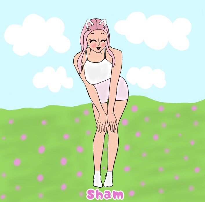 AngelGlimmering's tweet photo. Aww that’s so sweet my Norwegian friend Tone Frozen make it! She try make almost same my Roblox Avatar! 😂 @FrozenSkan @HxneyXxAmy https://t.co/LuvifkRfh7