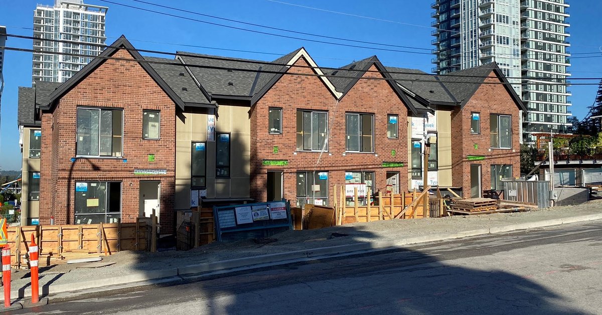 WestOneTeam's tweet photo. With continued construction activity, Sydney Townhomes by Trillium Projects is progressing steadily towards a mid to late Fall 2022 completion. Check out some of the progress below! https://t.co/FkENKWDQ9O