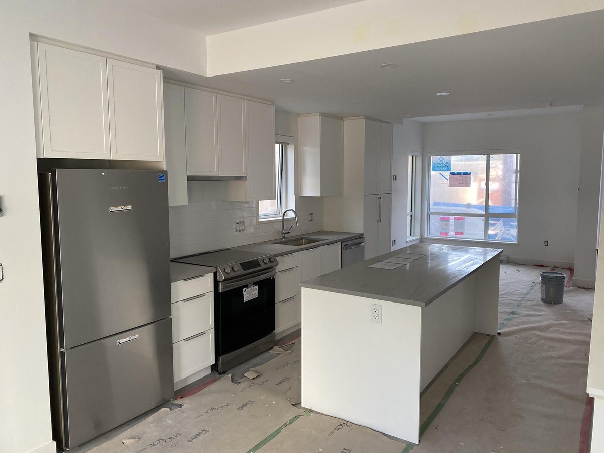 WestOneTeam's tweet photo. With continued construction activity, Sydney Townhomes by Trillium Projects is progressing steadily towards a mid to late Fall 2022 completion. Check out some of the progress below! https://t.co/FkENKWDQ9O