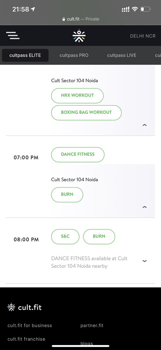mayankgoel02's tweet photo. @cultfitOfficial Please justify this practice where a paying member is unable to book a certain session but a potential member can book a session? Please stop this unfair practice? As a member you make me question my choices. #unfairtradepractice https://t.co/74PvgOgLN7