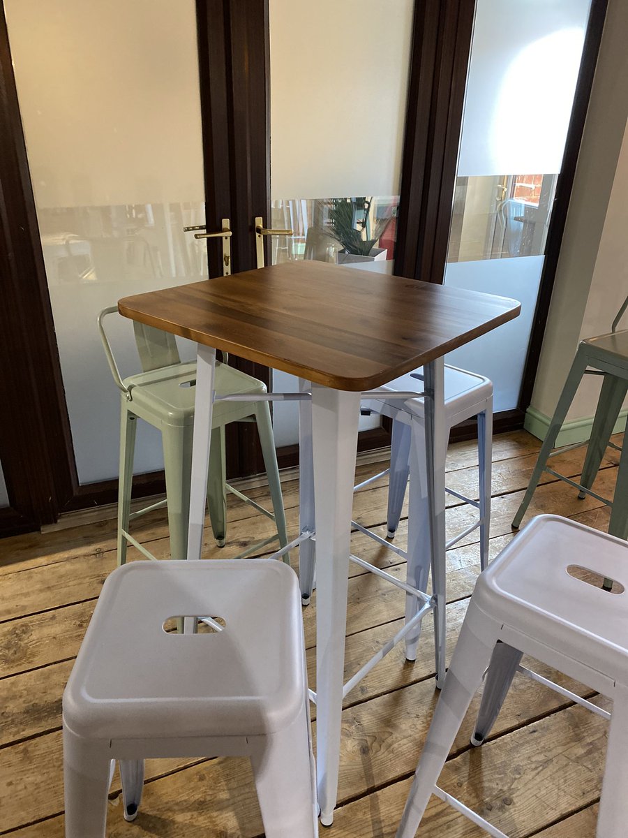 CobblersNibble's tweet photo. If you know anyone who’s looking to refurb their cafe or shop I have loads of furniture for sale, I basically have the entire contents of a cafe and deli to shift, meat slicers, fridge, tables, chairs, high bar with stools poseur tables, crockery, glasses and cutlery. https://t.co/NDHd7V6XaF