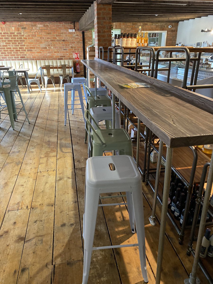 CobblersNibble's tweet photo. If you know anyone who’s looking to refurb their cafe or shop I have loads of furniture for sale, I basically have the entire contents of a cafe and deli to shift, meat slicers, fridge, tables, chairs, high bar with stools poseur tables, crockery, glasses and cutlery. https://t.co/NDHd7V6XaF
