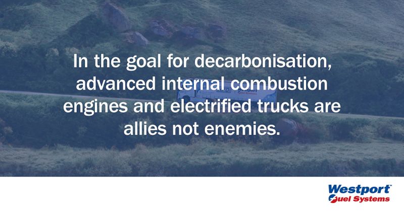 WestportDotCom's tweet photo. Existing manufacturing assets for internal combustion engines can accelerate #H2 adoption in #roadtransport. Advanced #hydrogen #ICEs and fuel cell electric vehicles are complementary approaches to support #greenhydrogen.
#HPDI #H2ICE
@IsmailErtug @sara_saracerdas @GiesekeJens https://t.co/XeCstk7emm