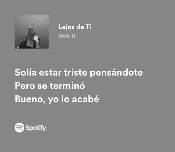 rels b / lejos de ti