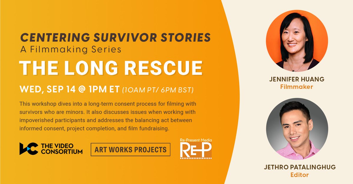 Last day to apply! This will be an intimate conversation where we can dig into thorny questions of how to ethically work with our vulnerable protagonists. ow.ly/4uLo50KH6s2 join us if you can! #humantrafficking #documentary #ethicalfilmmaking