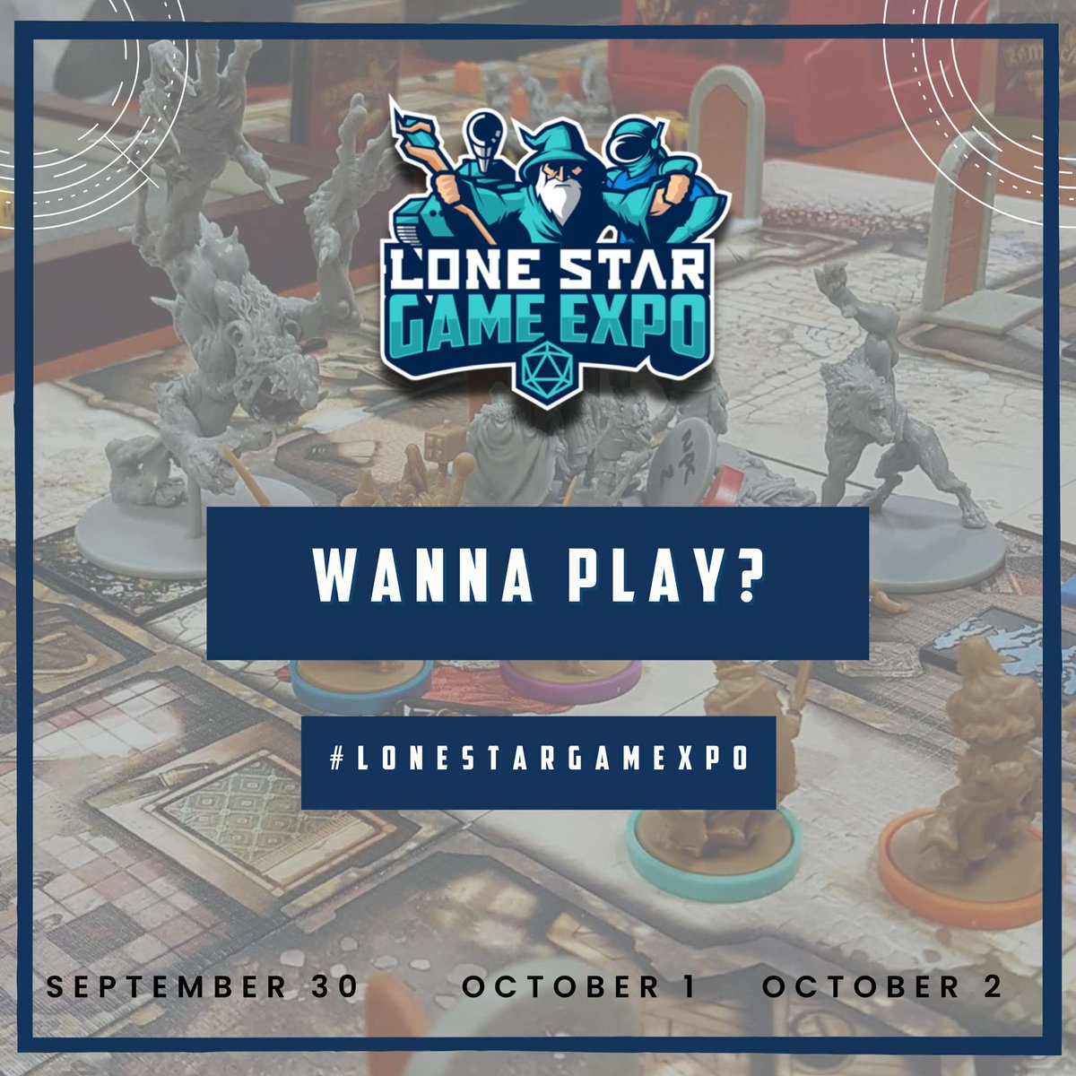 LSgameexpo's tweet photo. #LSGE is about to mosey through some deep, dark woods. Wanna play? 

On September 30th at Grapevine, Steven R. Price will be hosting a game of Deadlands: Deep Dark Woods. 

Sign yourself up now using the link below!

https://t.co/Ecj4CBvmoz https://t.co/j6hWx9H9Ct