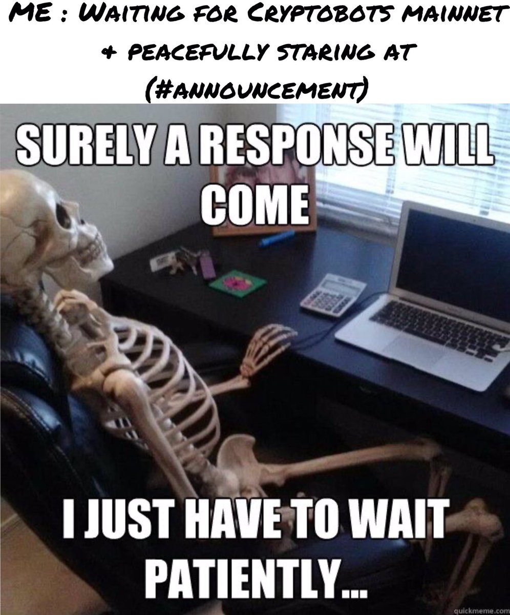 Aiiko_52's tweet photo. Excited For @cryptobots_game #Mainnet 🥳🥳#cryptobotsmeme #cryptobots https://t.co/s9y4oAo5Yf