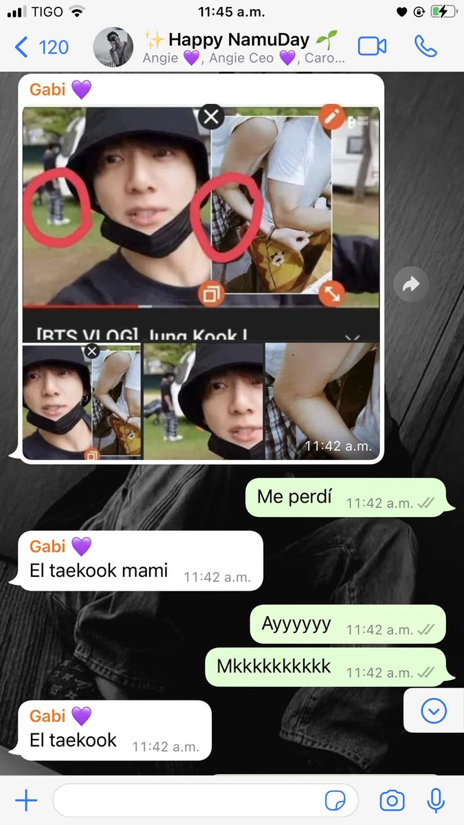 Ot7Spring's tweet photo. JAJAJA es que la amooo, taekukas deluleando JAJAJAJA #taekook 🗣🗣🗣🗣 https://t.co/wDssIIELuC